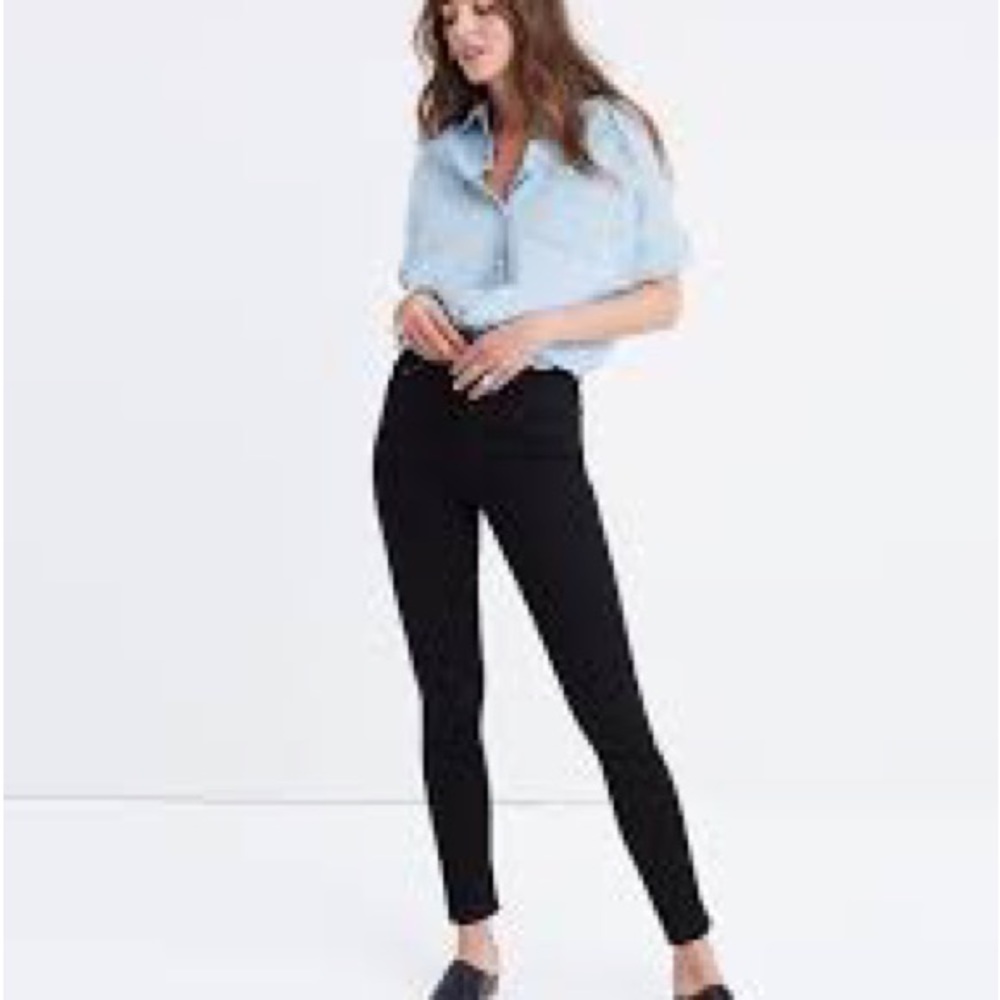 MADEWELL 9” High rise skinny Jean